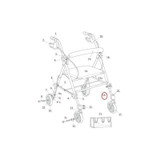 Drive Devilbiss Healthcare - 9505W1026122 - Medical - Rollator Frame Plug