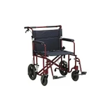 Drive Devilbiss Healthcare - Atc22-R - Medical - Transport Wheelchair 450 Lbs Weight Capacity Full Length / Fixed Height Padded Arm Black Upholstery