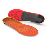 Superfeet - Fl786404 - Run Pain Relief Insole Full Length Size B Carbon Fiber / Foam Nylon Black Orange Yellow Junior 2 - 1/2 To 4 Female 6
