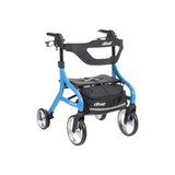 Drive Devilbiss Healthcare - Nitro Sprint Hemi - 102662Bl-H - Medical - 4 Wheel Rollator Blue Folding Aluminum Frame