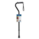 Drive Devilbiss Healthcare - Rtl10372Bk - Medical - Offset Cane Aluminum 30 To 39 Inch Height Black