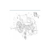 Drive Devilbiss Healthcare - Stds001061-Ssp - Medical Crossframehingebolt,Silversport