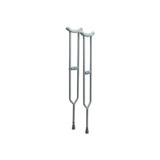 Graham Field - 3615A - Bariatric Underarm Crutches Steel Frame Tall Adult 600 Lbs Weight Capacity 54 To 62 Inch Crutch Height Push Button / Wing Nut Adjustment