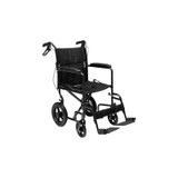 Graham Field - Ej871-1 - W/C Dlx Trans Chair W/ Rwhl Alum Celeste 300 Lb E&J
