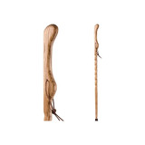 Mabis - Brazos Twisted Hitchhiker - 602-3000-1113 - Walking Stick Wood 58 Inch Height Ash