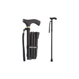 Mabis - Switch Sticks - 502-2000-0000 - Folding Cane Aluminum 32 To 37 Inch Height Black