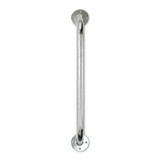 Mckesson - 146-Rtl12118 - Wall Grab Bar Chrome Finish Knurled Steel