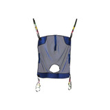 Medline - Mdsr141 - Patient Sling With Commode Opening 4 Or 6 Point 2X - Large 600 Lbs Weight Capacity