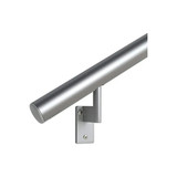 Roll-A-Ramp - 4040-5L - Anodized Aluminum Handrails - Style 2 Loop Ends (Rails Have Rounded End - Approx ) Also Available With On One Of Handrail Only - Ask For Details 5' W/ Ends.Fits Length: