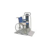 Welch Allyn - Stow-A-Weigh - 6702-Xx-X - Wheelchair Scale Digital Display 660 Lbs / 300 Kg Capacity Chrome Ac Adapter Battery Operated