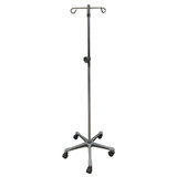 Mckesson - 16-11350 - Pole, Iv 2Hook 5Leg Base - Each