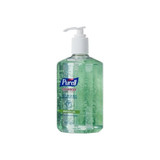 Gojo Industries - Purell Advanced - 3639-12 - Hand Sanitizer With Aloe Oz Ethyl Alcohol Gel Pump Bottle - Case/12