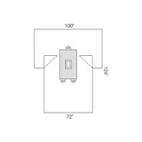O&M Halyard - 89228 - Drape, Laparotomy Kimclk - Case/13