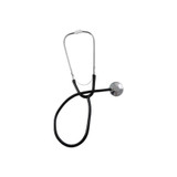 Mabis - 10-428-020 - Classic Stethoscope Black 1 - Tube 22 Inch Single Head Chestpiece - Each