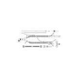 Medline - Conchasmart - Hud78024 - 780 - 24 - Ventilator Circuit Corrugated Tube 60 Inch Dual Limb Pediatric Without Breathing Bag Single Patient Use Heated - Case/20