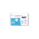 Tzmo - Seni Active Super - S-Xl14-As1 - Unisex Adult Absorbent Underwear Pull On With Tear Away Seams X - Large Disposable Moderate Absorbency - Package/14