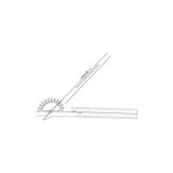 Graham Field - Grafco - 13635 - Goniometer Pckt Plastic 180D - Medical/Surgical