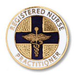 Prestige Medical - 1017 - Cloisonn&Eacute; Emblem Pins - Registered Nurse Practitioner - Each