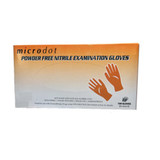 Cambridge Sensors - Microdot - 1205-10 - Exam Glove 2X - Large Nonsterile Nitrile Standard Cuff Length Textured Fingertips Blue Chemo Tested / Fentanyl - Case/1000