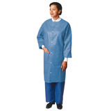 Aspen - 1239Xl - Coat, Lab Precept W/Knit Cuffsn/S Blu Xlg - Case/30