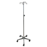 Mckesson - 1611360 - Pole, Iv 4hook 5leg Base - Each