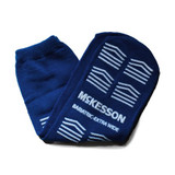 Mckesson - 16bxw1099 - Slipper Terry Bariatric Lf Xwd Blu - Case/48