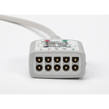 Sun Med - Vyaire Medical - 2090101-090 - 2090101090 - Adapter, Ecg Cable X2 3Lead F/Tele Draeger - Each