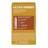 Church & Dwight - 22600094050 - Condom, Trojan Ltx Ultra Ribbed Lub - Box/3