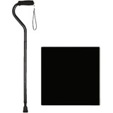 Nova Ortho-Med - Designer Canes - 3060Bk - Folding Offset Cane - EACH