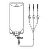 Mckesson - 41964120 - Bag, Eva Gravity 3leg 1000ml - Case/50