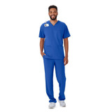 Medline - 4615blkxxs - Top,Scrub,Madison,Unisex,3 Pckt,Blk,Xxs - Each