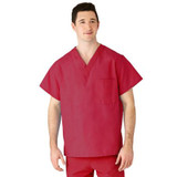 Medline - 610ntrxxxl-Cm - Top,Scrub,Rev,A-Stat,Raspbry,Mdl-Cc,3xl - Each