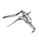 Cooper Surgical - Euro-Med - 64-114 - Vaginal Speculum Pederson Nonsterile Grade German Stainless Steel Large Double Blade Duckbill With Self Retaining Screw Reusable Without Light Source Capability - Each