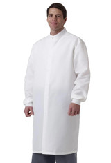 Medline - 6623bqwnps - Coat,Lab,Unisex,White,Barrier,No Pkt,Sm - Each