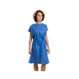 Graham Medical - 74111 - Products Gown, Exam N/Woven Maroon 30"X46" - Bag/10