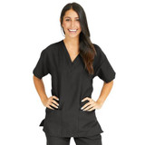Medline - 839dkwxl - Tunic,Scrub,Pmax,Black,Xl - Each