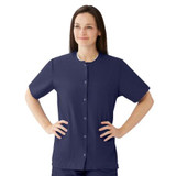 Medline - 851nntl - Top,Scrub,Jewel-Neck,2pkt,Navy,Lg - Each