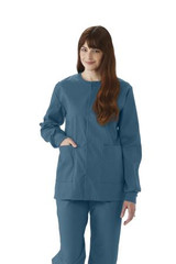 Medline - 8832jcbs - Jacket,Scrub,Crblu,Ce,Usex Knit Cuf,Sm - Each