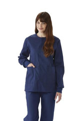 Medline - 8832jnts - Jacket,Scrub,Mdnit,Ce,Usex Knit Cuf,Sm - Each