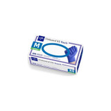 Medline - Fitguard - Trg300M - Exam Glove Medium Nonsterile Nitrile Standard Cuff Length Textured Fingertips Blue Chemo Tested - Case/3000