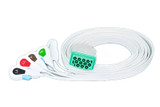 Sage Services Group - L03V-05-Ds - Lead Set 0.9 Meter, 5 - Leads, Disposable For Vital Signs Monitor - Box/10