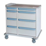 Capsa Healthcare - M-Series - M5Pc-C-Pm-D103-U103 - Medication Cart 43 H X 26.7 D 45.2 W Inch Platinum - Each