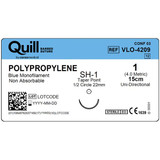 Surgical Specialties - Vlo-4209 - Suture, Quill Barbed Pp 1Blu 15Cm Sh - 1 1/2" Cir 22Mm - Box/12