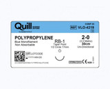 Surgical Specialties - Vlo-4219 - Suture, Quill Barbed Pp 2 - 0 Blu Rb - 1 1/2" Cir 17Mm - Box/12