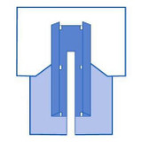 Medline - Dynjp4006 - Drape,Split,Cv,Clr Anes,St - Case/8