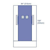 Medline - Dynjp4119 - Drape,Femoral Angiography,W/Pouch - Case/8