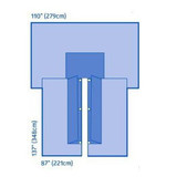 Medline - Dynjp4141 - Drape,Cardiovascular,Splt/Hybrd,St - Case/10