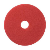 Medline - Evspbuff17r - Floor Pad,Red,Buffing,Low Speed,17" - Each