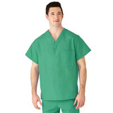 Medline - M610ntj4xl-Ca - Top,Scrub,Rev,2pkt,Jade,Ang-Cc,4xl - Each