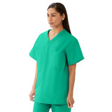 Medline - M630ntjxxl-Ca - Top,Scrub,Rev,4pkt,Jade,Ang-Cc,2xl - Each